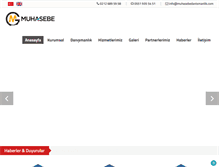 Tablet Screenshot of muhasebedanismanlik.com